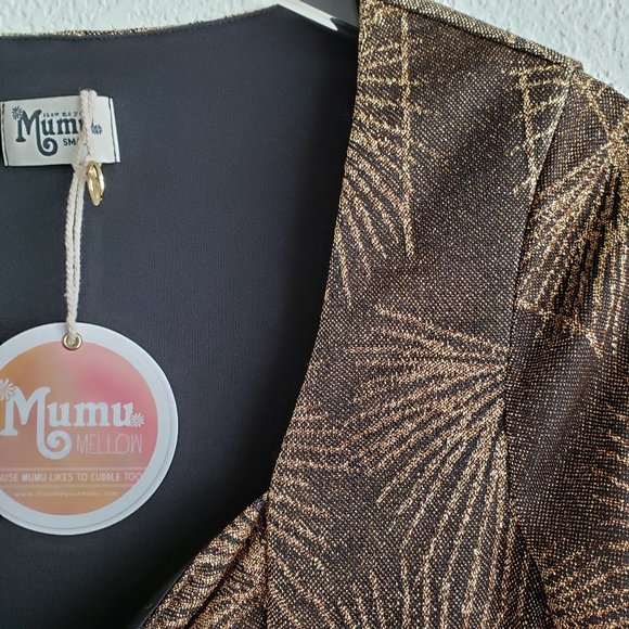 SMYM Dominique Mini Dress Goldie Frond X - Picture 3 of 8